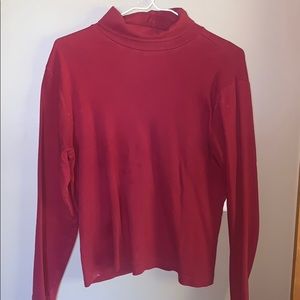 Falls creek red turtleneck